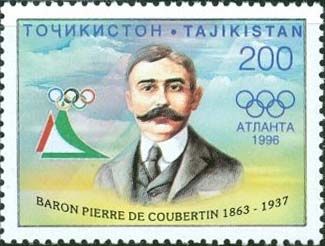 Baron Pierre de Coubertin (1863-1937)