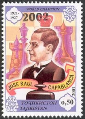 José Raúl Capablanca (1888-1942) - Overprint