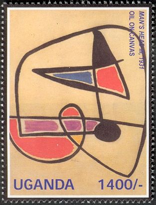 Man's head III
