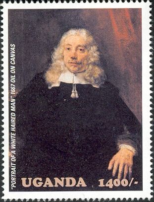 Portrait of a white haired Man