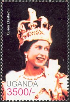 Queen Elizabeth on Coronation Day