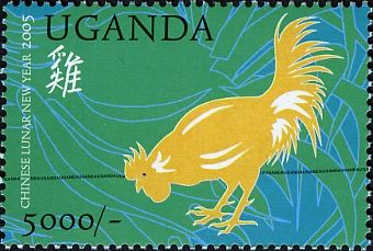 Yellow rooster
