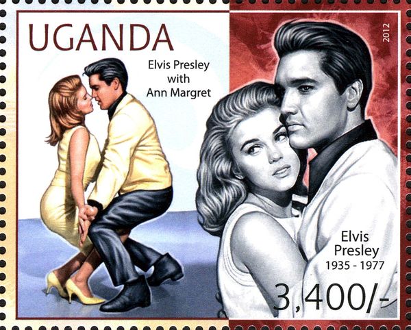 Elvis Presley (1935-1977) with Ann-Margret