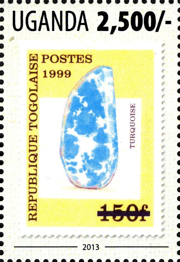 World in Stamps - Minerals - Togo