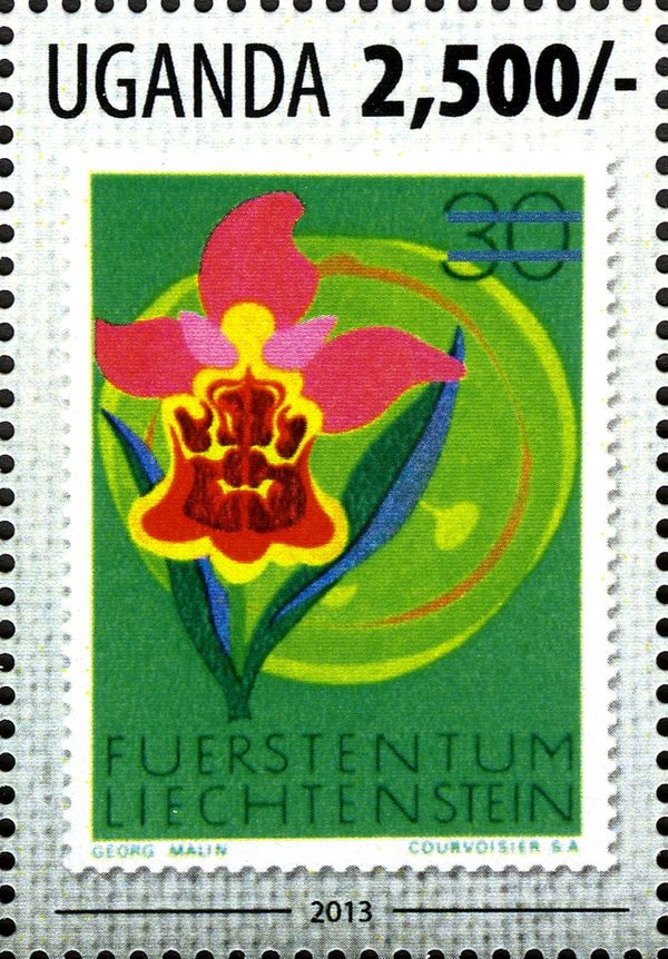 World in Stamps - Orchids - Liechtenstein