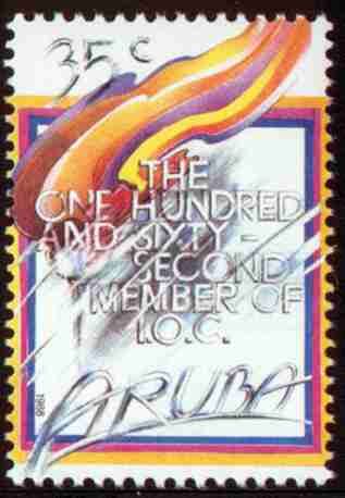 Aruba, the 162nd member of the IOC