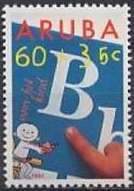 Pointing to letter