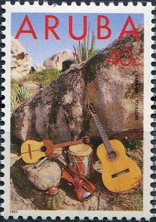 String instruments, drum