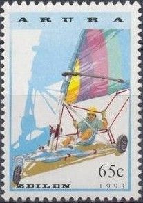 Land sailing