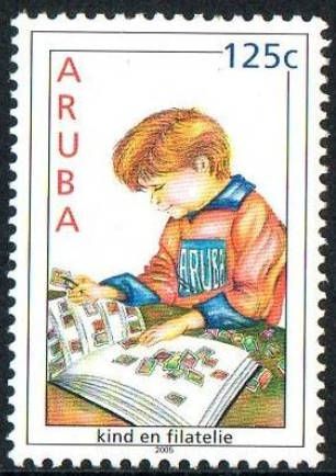 Child with Philatelie