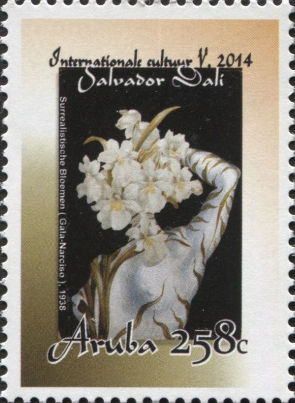 Surrealistic Flowers (Gala-narciso), Salvador Dali