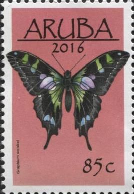 Purple Spotted Swallowtail (Graphium weiskei)