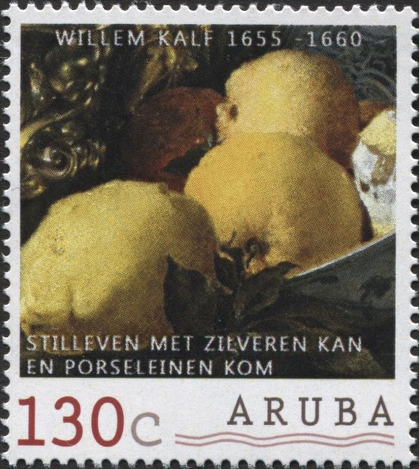 "Still Life with Silver Pot & Porcelaine Jug" (Willem Kalf)