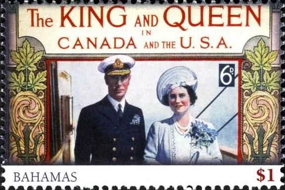 King Georg VI and Queen Elisabeth