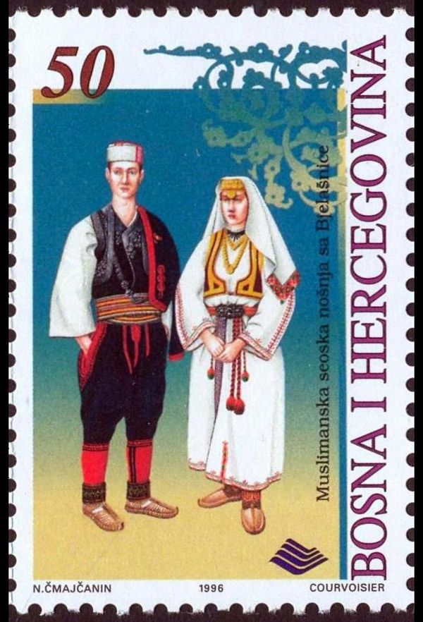 Men's and Women's Folk Costumes