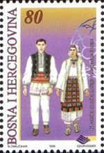 Men's and Women's Folk Costumes