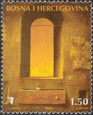 Painting by Ibrahim Ljubovic