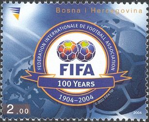 Centenary of FIFA (1904-2004)