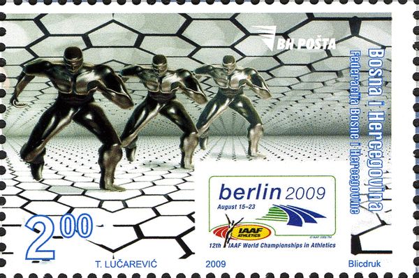 Running - sculptures