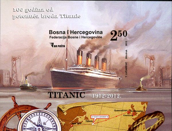 Sinking of the „Titanic“, 100th anniversary
