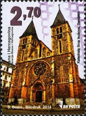 Jesus' Heart Cathedral in Sarajevo