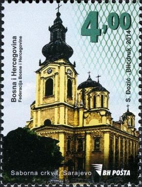Serb Orthodox cathedral in Sarajevo