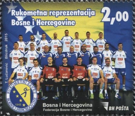 Bosnian Handball team at the Qatar World Handball Championsh