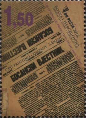 150th Anniv. of the First Bosnia-Herzegovina Newspaper