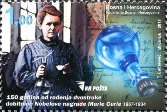 150th Anniversary of Birth of Marie Curie (1867-1934)