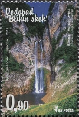 Waterfall on the Bilhi River
