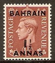 King George VI with overprint