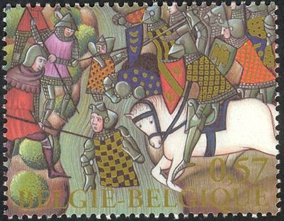Battle of the Golden Spurs - Miniature