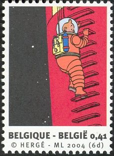 Tintin and the Rocket