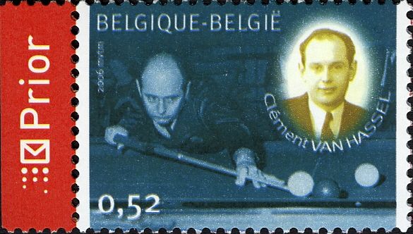 Billiards Champion Clement Van Hassel (1920-2003)