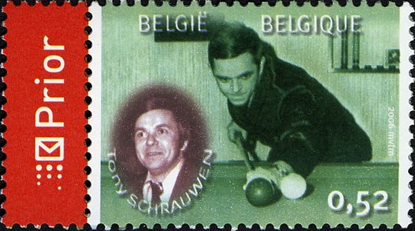 Billiards Champion Tony Schrauwen (1938-2005)