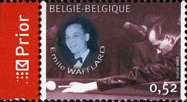 Billiards Champion Emile Wafflard (1927-1994)
