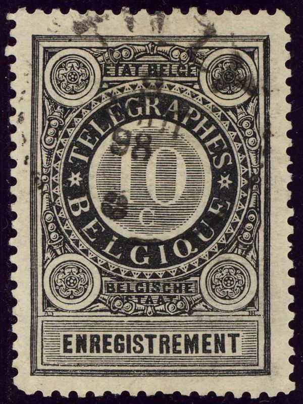 Telegraph Receipt Stamp