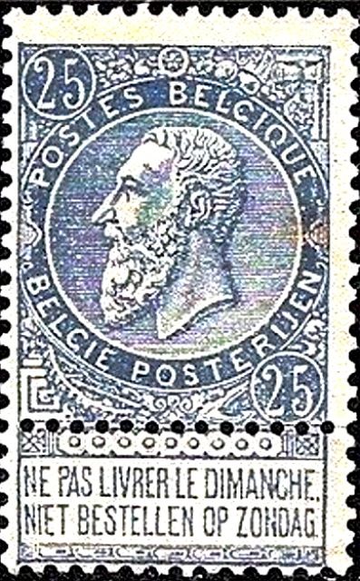 King Leopold II with Sunday strip