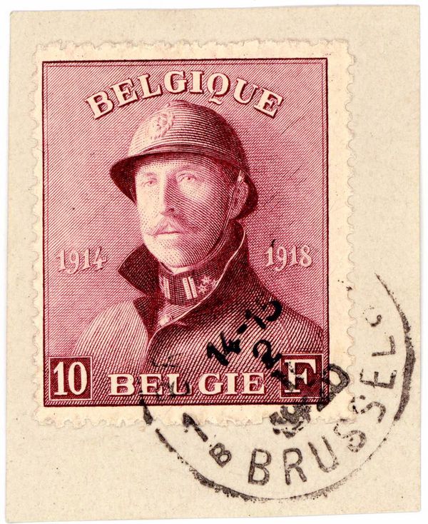 King Albert I with Helmet
