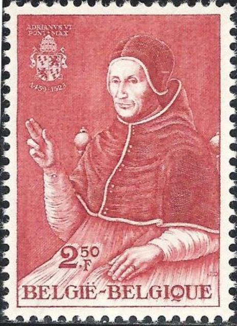 Pope Adrianus VI (1459-1523) by Jan Van Scorel