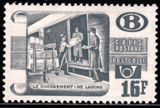 Railway Stamp: Shipping of the Parcel