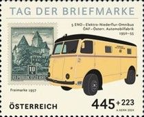 Stamp Day 2024 : ÖAF 5 ENO Delivery Truck