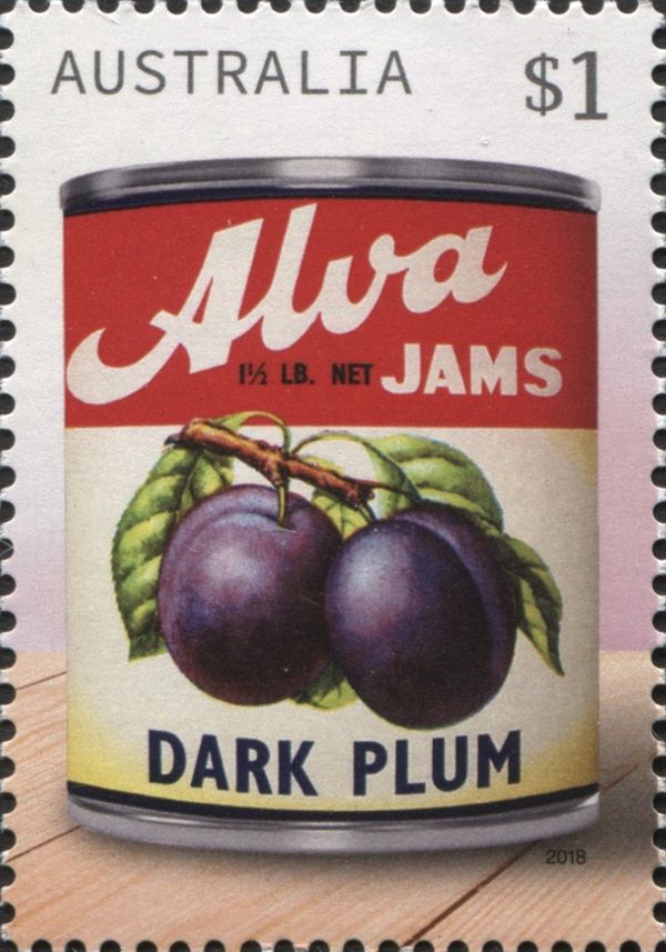 Vintage Jam Labels - Alva Jams