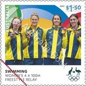 Team Australia, Swimming 4x100m Freestyle