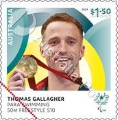 Thomas Gallagher, Swimming