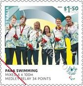 Team Australia, Swimming 4x100 Relay