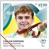 Callum Simpson, Swimming