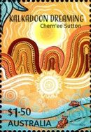 Kalkadoon Dreaming: Art of Chern’ee Sutton - Mountains -Perf