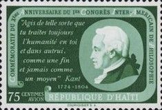 Immanuel Kant(1724-1804) German Philosoph
