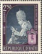 Pope giving blessing